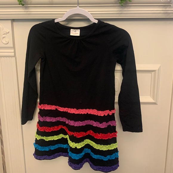 Hanna Andersson Other - Hanna Andersson knit ruffle dress sz 130